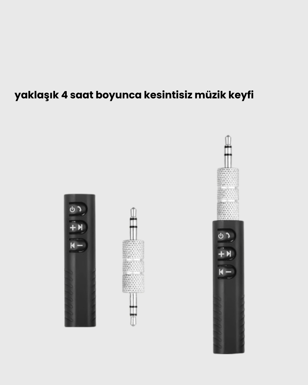 Mini Bluetooth Ses Adaptörü – Hoparlör, Araç Radyosu Ve Kulaklık İçin ( Lisinya )