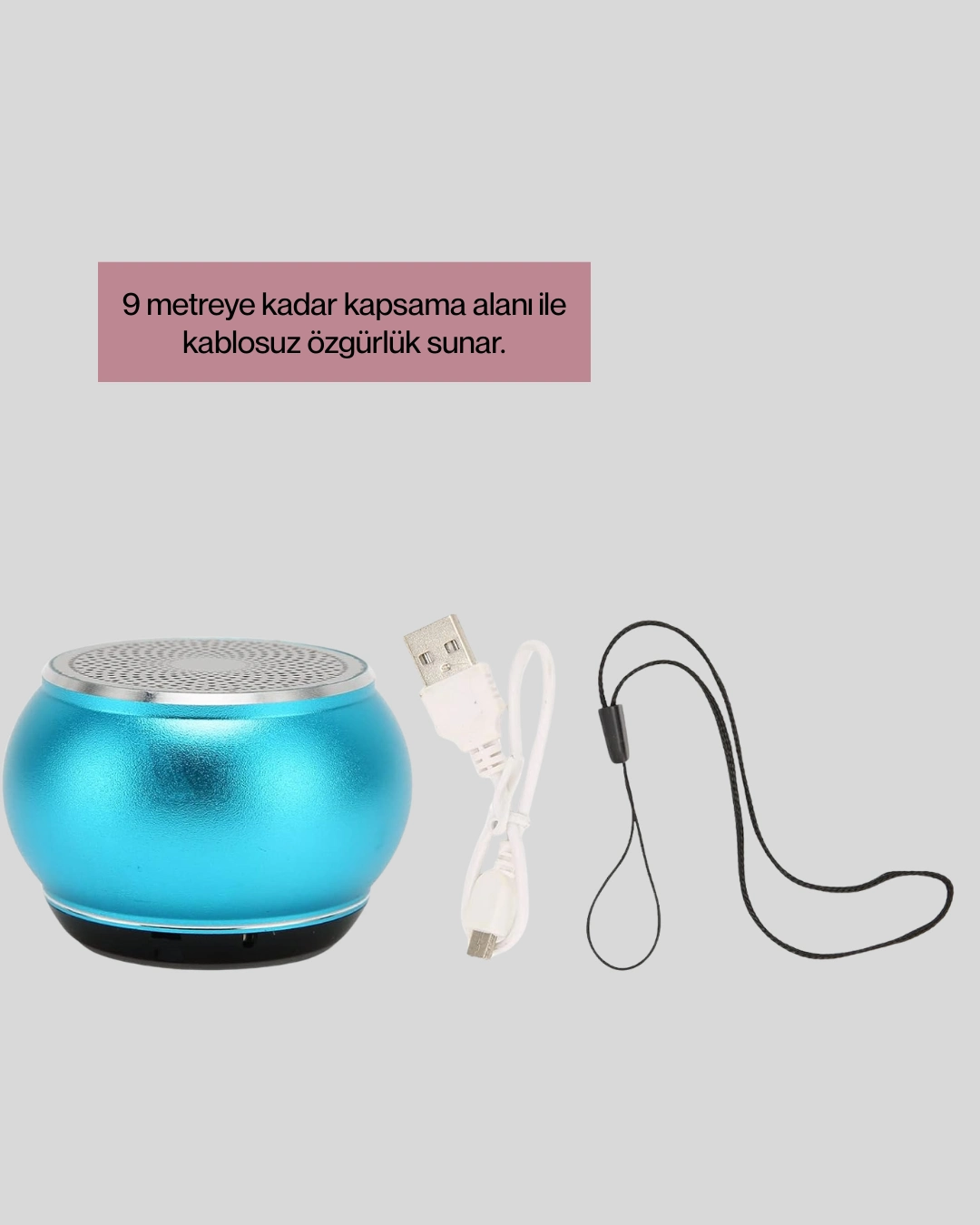 Mini Bluetooth Speaker | Uzun Pil Ömrü, Şık Ve Hafif Tasarım ( Lisinya ) Mini Bluetooth Speaker | Uzun Pil Ömrü, Şık Ve Hafif Tasarım ( Lisinya )