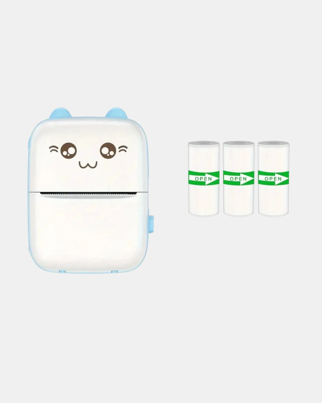 Mini Bluetooth Termal Yazıcı 1200mah Şarjlı Taşınabilir ( Lisinya )