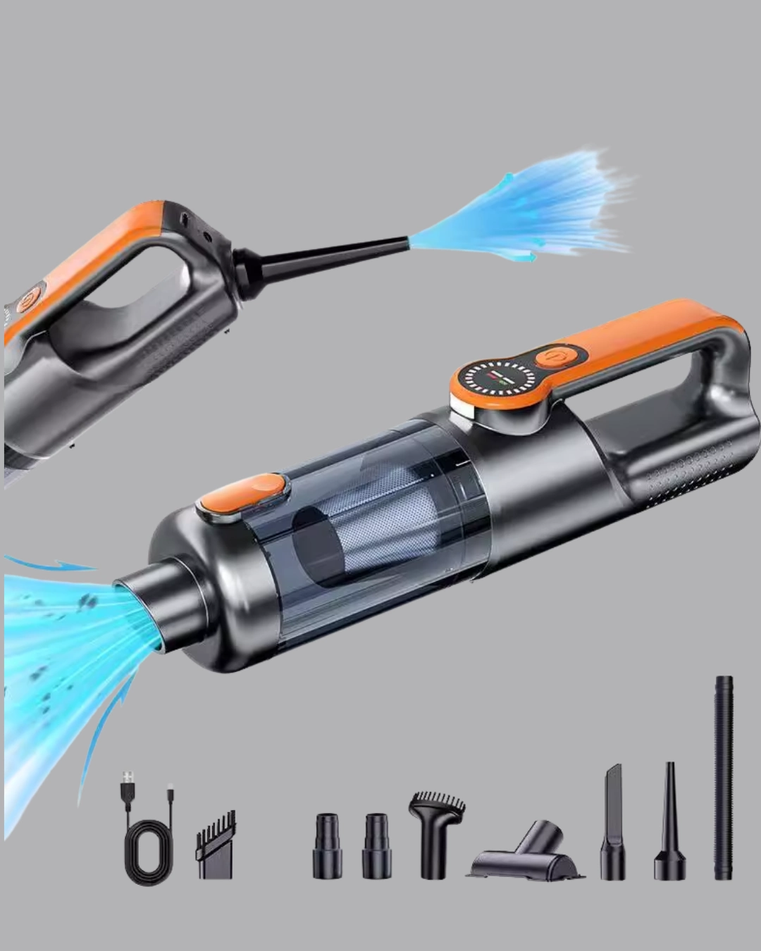 Mini El Süpürgesi Çok Başlıklı Kablosuz Vakum Güçlü Emiş Numaratör Hediyeli ( Lisinya ) Mini El Süpürgesi Çok Başlıklı Kablosuz Vakum Güçlü Emiş Numaratör Hediyeli ( Lisinya )