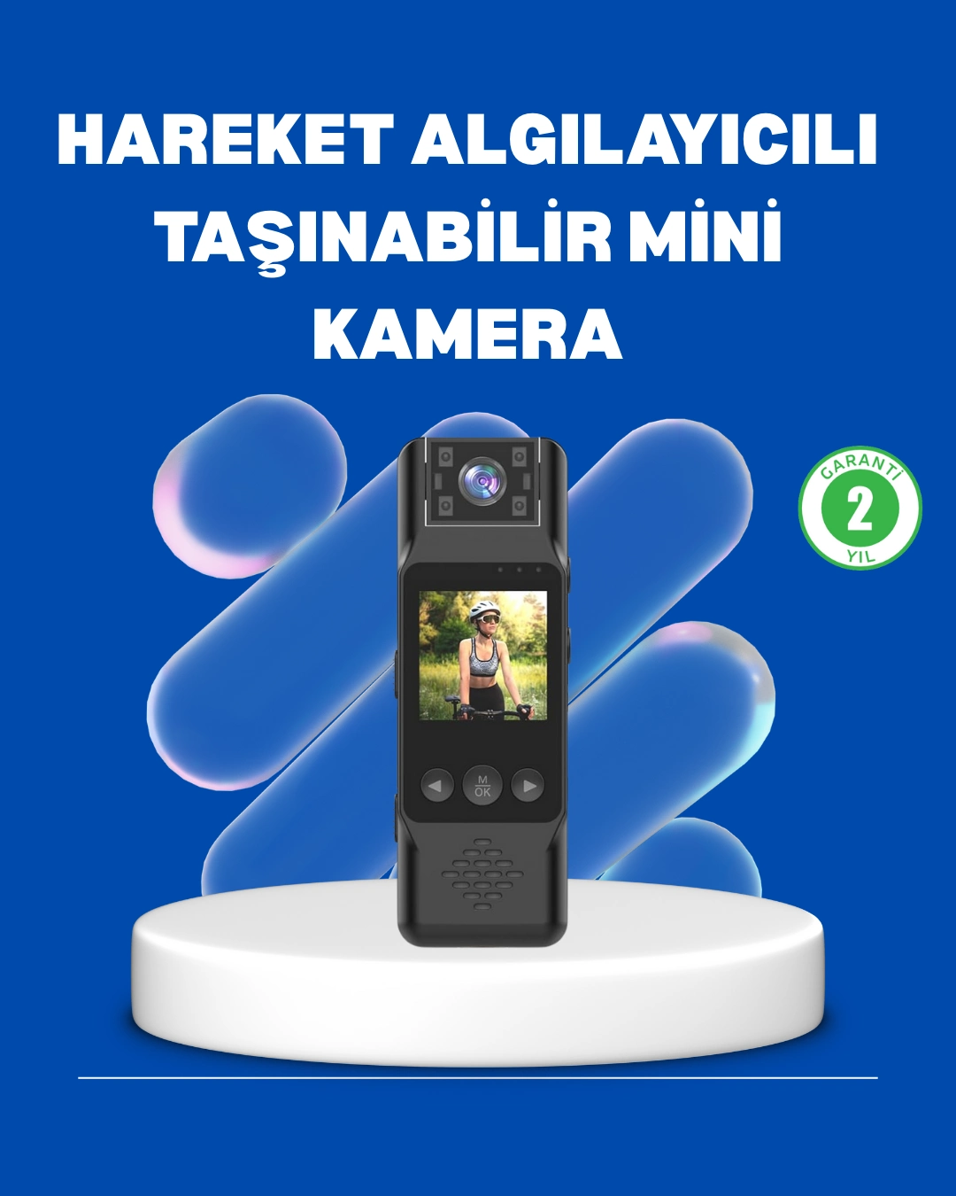 Mini Kamera 1080p Full Hd Döner Lens Taşınabilir ( Lisinya )