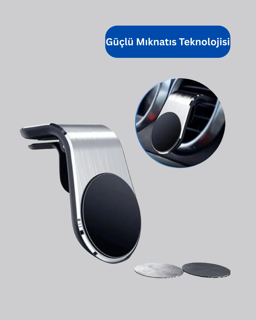 Mini Manyetikli Araç Telefon Tutucu ( Lisinya ) Mini Manyetikli Araç Telefon Tutucu ( Lisinya )