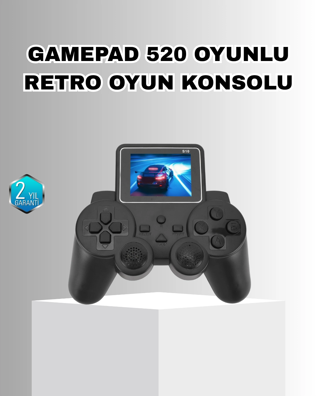 Mini Retro Oyun Konsolu S10 2.8 İnç Ekran Taşınabilir Klasik Atari ( Lisinya )