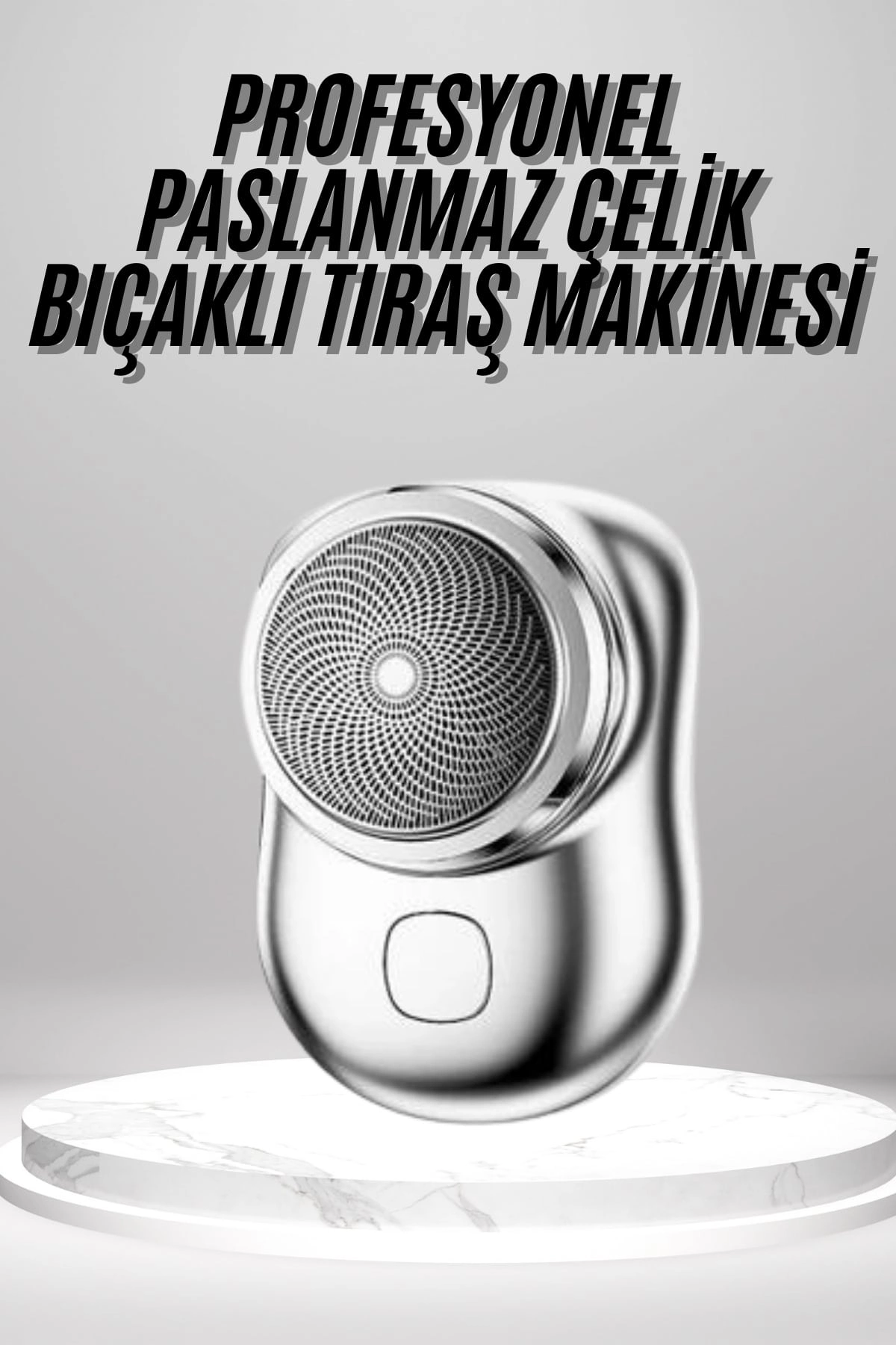 Mini Sıfır Sakal Yanak Tıraş Makinesi Usb Şarjlı Sıfır Sakal Taşınabilir Korumalı ( Lisinya )