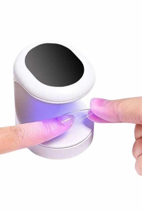 Mini Taşınabilir Kalıcı Oje Jel Tırnak Kurutucu Fototerapi Makinesi ( Lisinya )