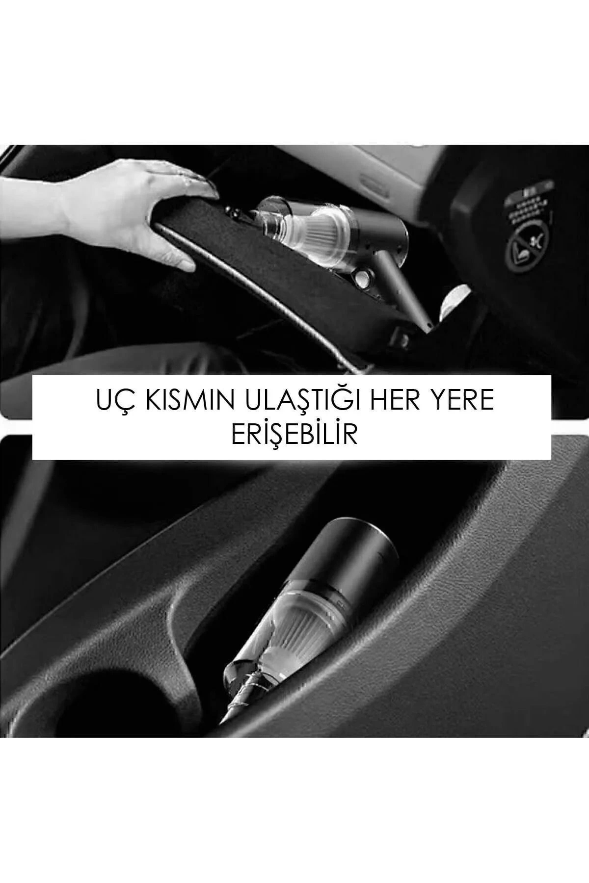 Mini Vakumlu Araç Süpürgesi El Süpürgesi Şarjlı Çok Fonksiyonlu Ev Aleti ( Lisinya ) Mini Vakumlu Araç Süpürgesi El Süpürgesi Şarjlı Çok Fonksiyonlu Ev Aleti ( Lisinya )