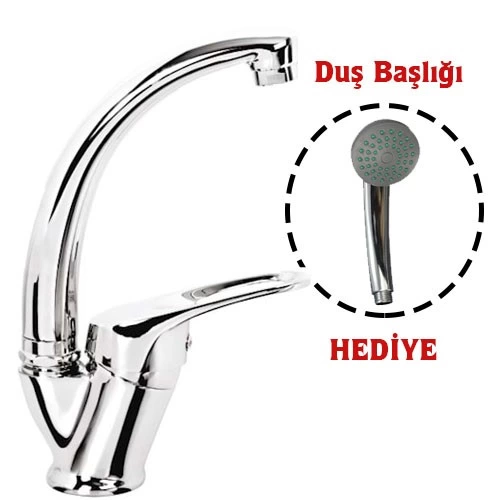 Mix Kuğu Banyo Batarya + Duş Başlığı Hediyeli ( Lisinya ) Mix Kuğu Banyo Batarya + Duş Başlığı Hediyeli ( Lisinya )
