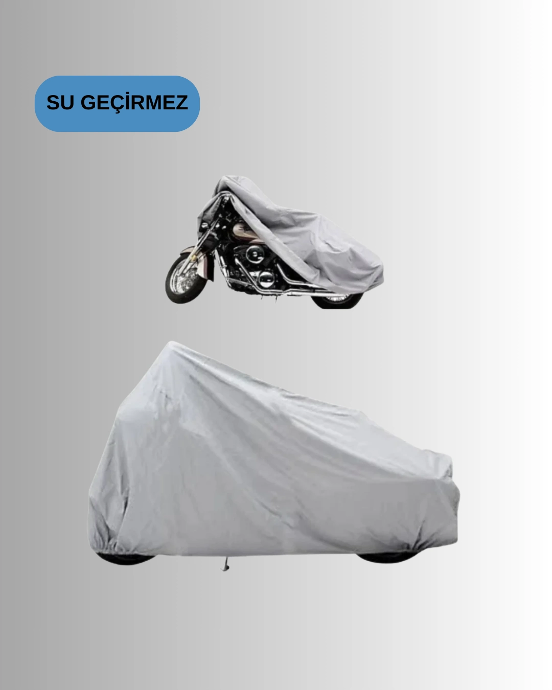 Motosiklet İçin Su Toz Ve Güneş Korumalı Branda ( Lisinya )