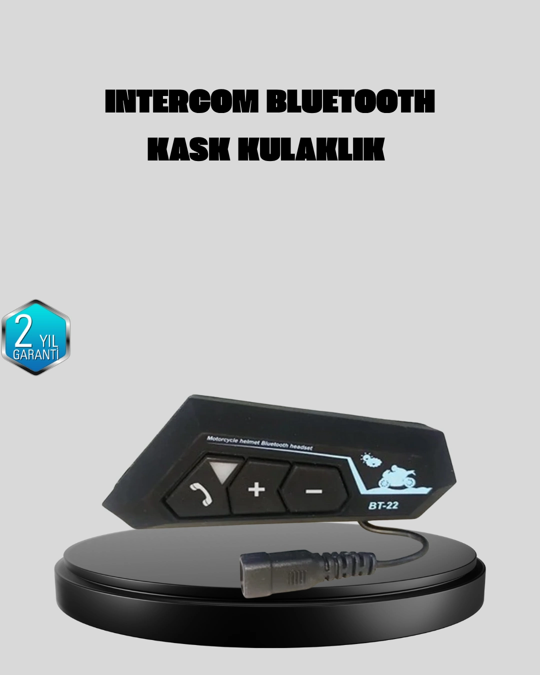 Motosiklet Kask Kulaklığı Bluetooth 5.0 Gürültü Önleme Ve Hızlı Bağlantı ( Lisinya )