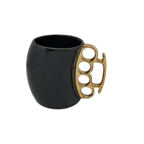 Muşta Tasarımlı Seramik Kupa ( Lisinya )