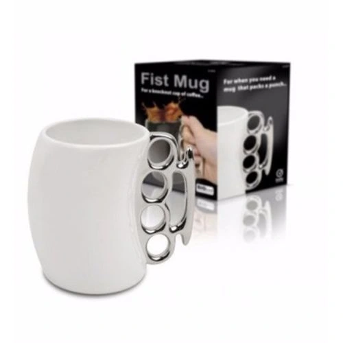 Muşta Tasarımlı Seramik Kupa ( Lisinya )