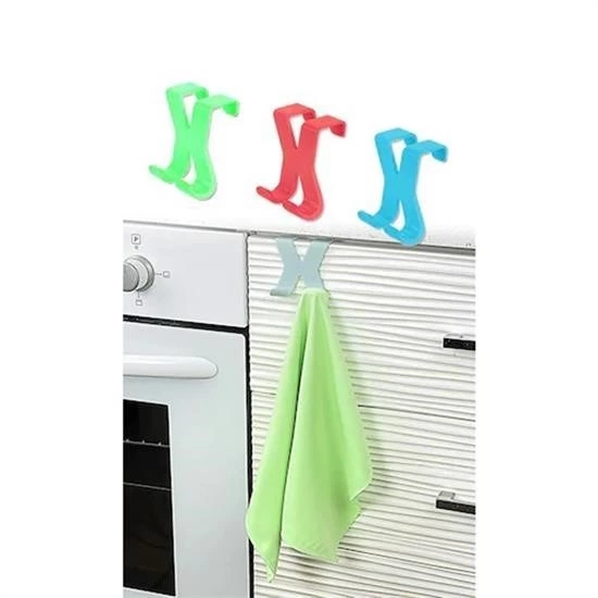 Mutfak Banyo Dolap Kapağına Takılan Meta Havlu Askılığı Aparatı ( Lisinya ) Mutfak Banyo Dolap Kapağına Takılan Meta Havlu Askılığı Aparatı ( Lisinya )