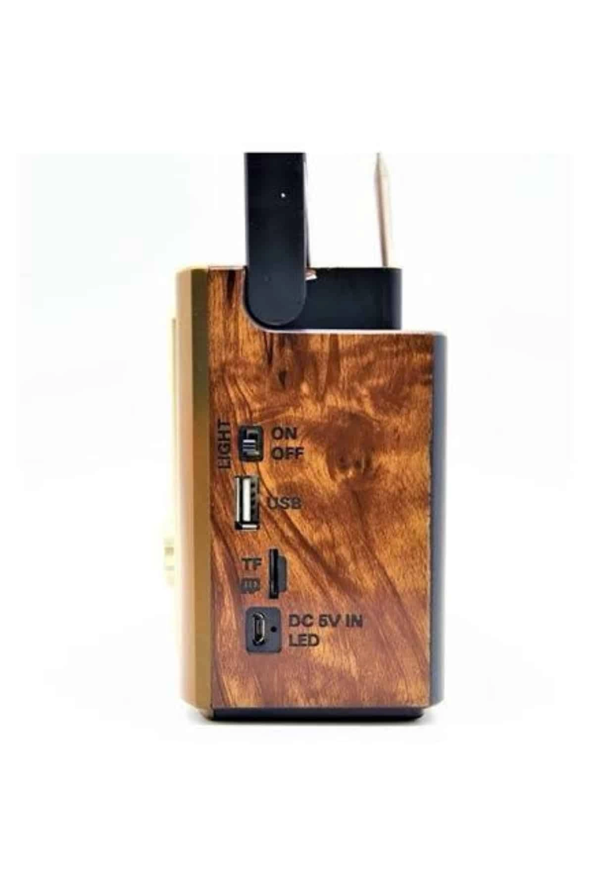 Müzik Kutusu Bluetooth Bağlantılı El Fenerli Nostaljik Tasarım Radyo ( Lisinya )