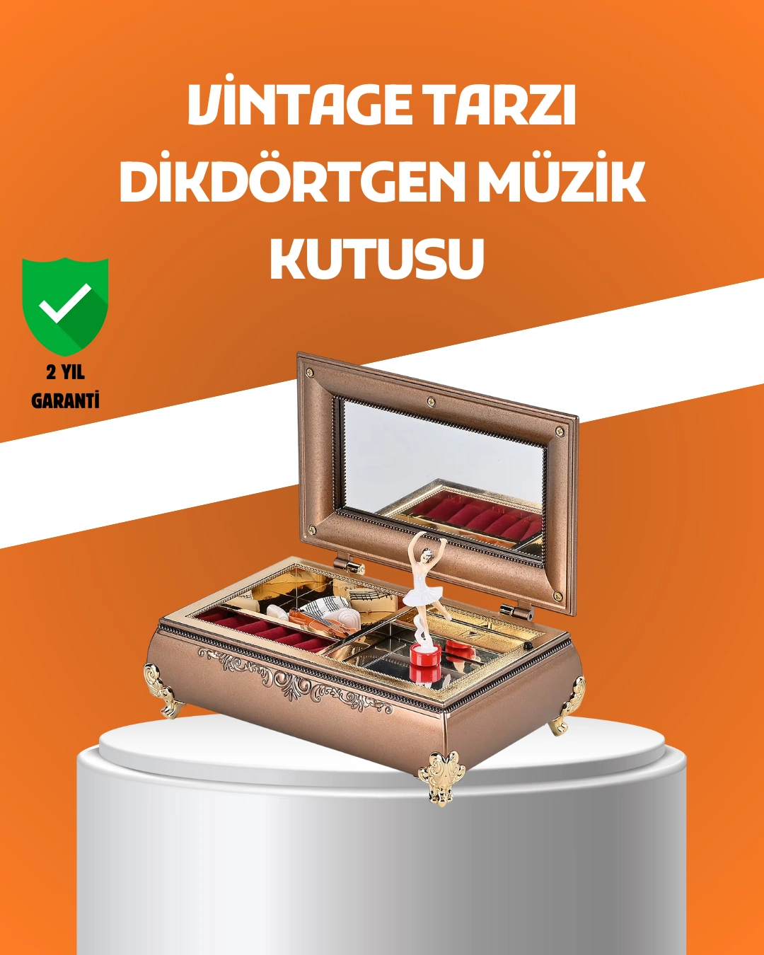 Müzikli Balerin Figürlü Takı Kutusu Piyano Desenli Dekoratif ( Lisinya ) Müzikli Balerin Figürlü Takı Kutusu Piyano Desenli Dekoratif ( Lisinya )