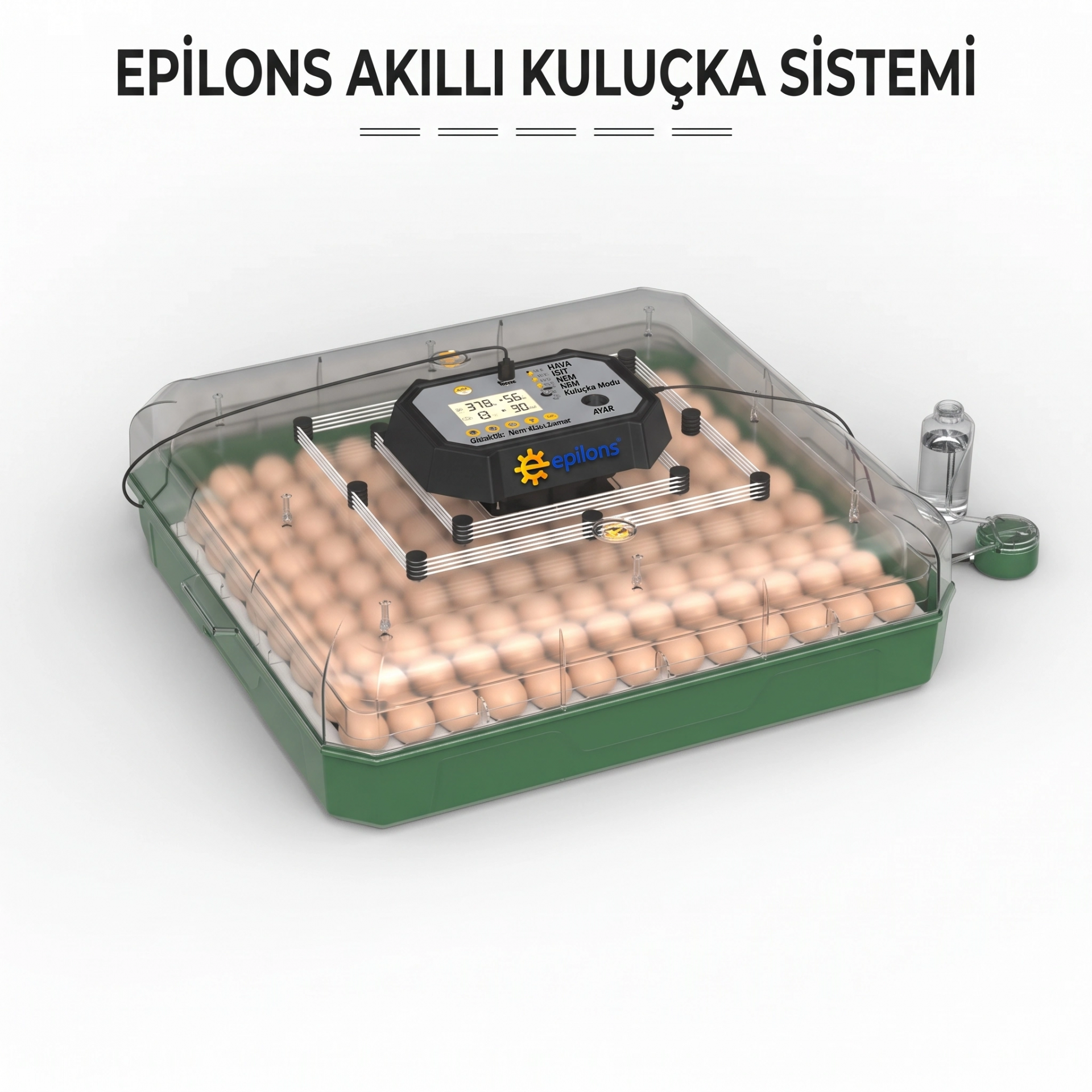 MY110 Yumurta Kapasiteli Tam Otomatik Kuluçka Makinesi Su Pompası ve Yedek Çevirme Motoru Hediyeli ( Lisinya ) MY110 Yumurta Kapasiteli Tam Otomatik Kuluçka Makinesi Su Pompası ve Yedek Çevirme Motoru Hediyeli ( Lisinya )