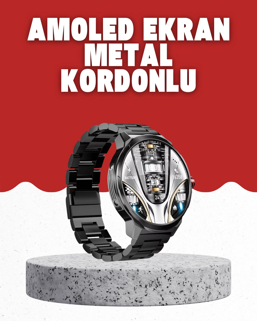 Nabız, Uyku Ve Spor Takibi İle Sw80 Akıllı Saat Sağlık Dostunuz ( Lisinya )