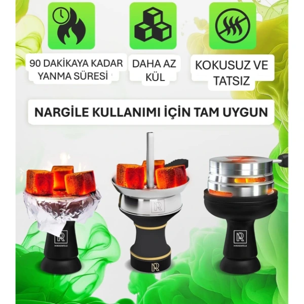 Nargile Kömürü 1 Kg ( Lisinya ) Nargile Kömürü 1 Kg ( Lisinya )