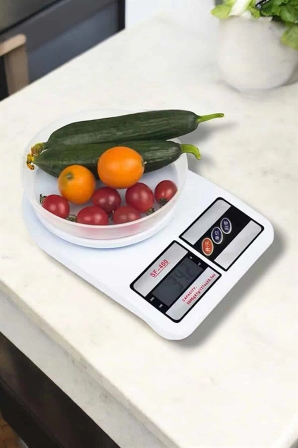 Net Lcd Ekran Ve Otomatik Kapanma Özelliği İle Uzun Ömürlü Dijital Mutfak Tartısı ( Lisinya )
