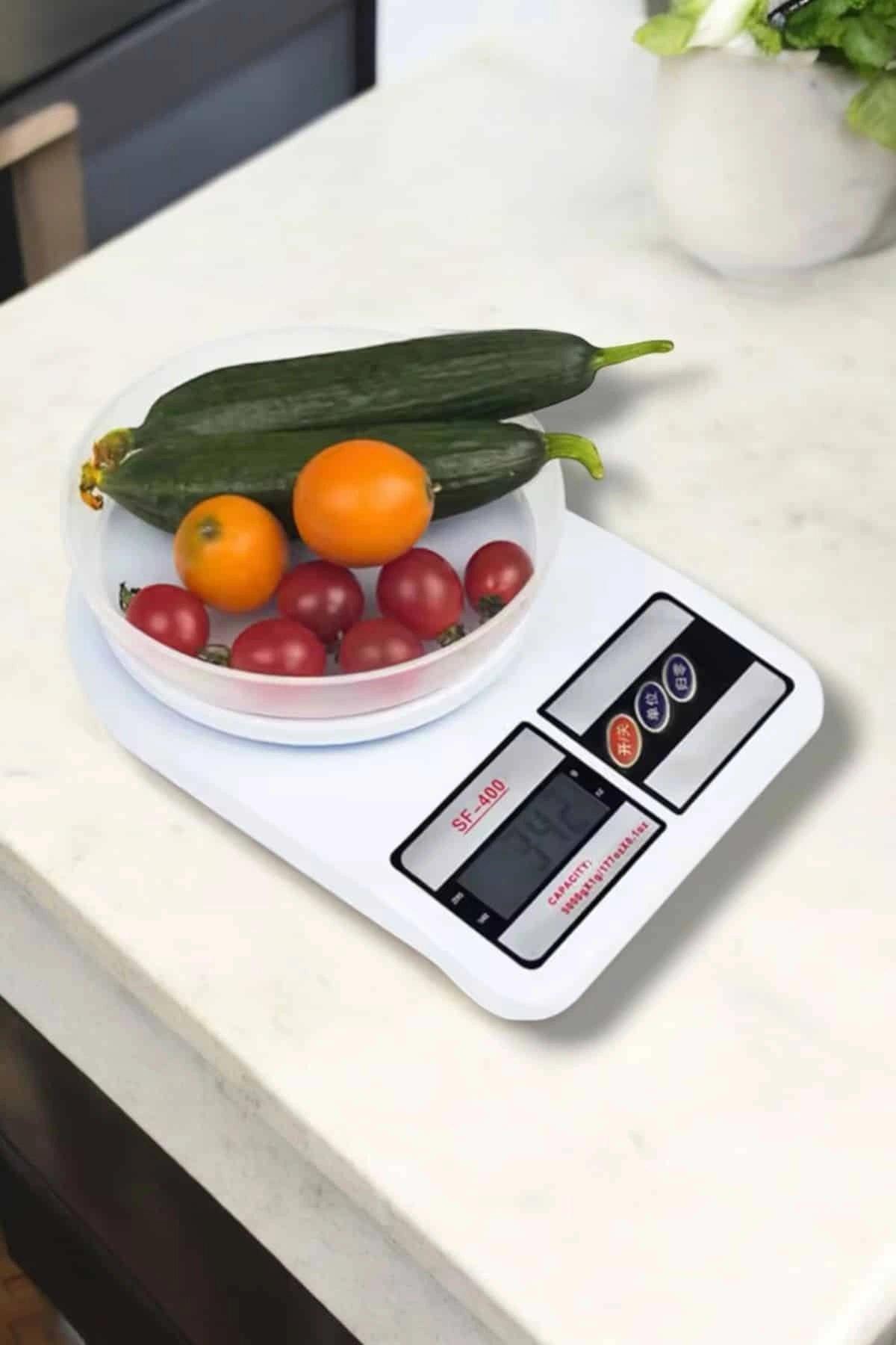 Net Lcd Ekran Ve Otomatik Kapanma Özelliği İle Uzun Ömürlü Dijital Mutfak Tartısı ( Lisinya )