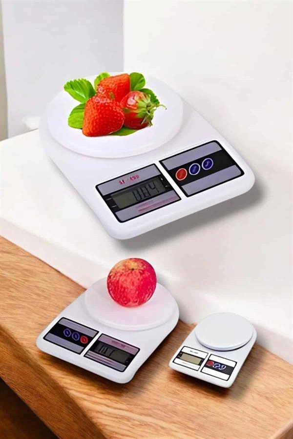 Net Lcd Ekran Ve Otomatik Kapanma Özelliği İle Uzun Ömürlü Dijital Mutfak Tartısı ( Lisinya )