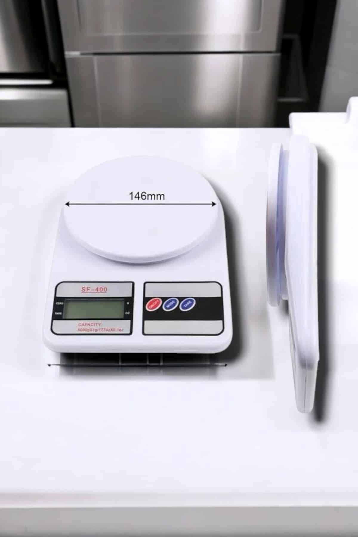 Net Lcd Ekran Ve Otomatik Kapanma Özelliği İle Uzun Ömürlü Dijital Mutfak Tartısı ( Lisinya )