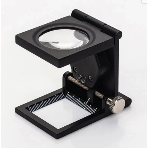 -28x28 Mm Katlanır Sayaçlı Metal Lüp, 2 Led Işıklı Büyüteç Tekstil Th9005a ( Lisinya ) -28x28 Mm Katlanır Sayaçlı Metal Lüp, 2 Led Işıklı Büyüteç Tekstil Th9005a ( Lisinya )