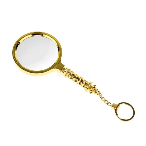 -5x90mm Tüm Metal Altın Renkli, Hediye Büyüteç,optik Lensler Ile Çinko Alaşım Metal Çerçeve ( Lisinya ) -5x90mm Tüm Metal Altın Renkli, Hediye Büyüteç,optik Lensler Ile Çinko Alaşım Metal Çerçeve ( Lisinya )