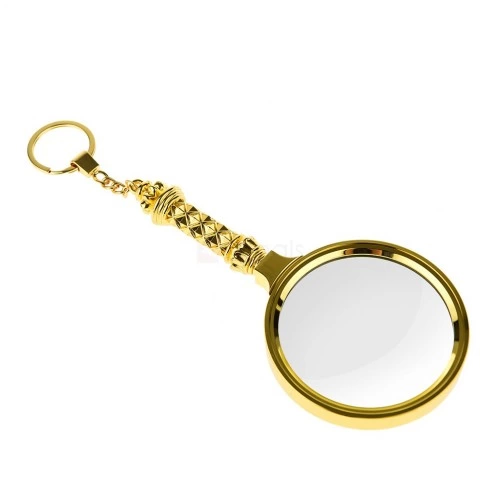 -5x90mm Tüm Metal Altın Renkli, Hediye Büyüteç,optik Lensler Ile Çinko Alaşım Metal Çerçeve ( Lisinya ) -5x90mm Tüm Metal Altın Renkli, Hediye Büyüteç,optik Lensler Ile Çinko Alaşım Metal Çerçeve ( Lisinya )