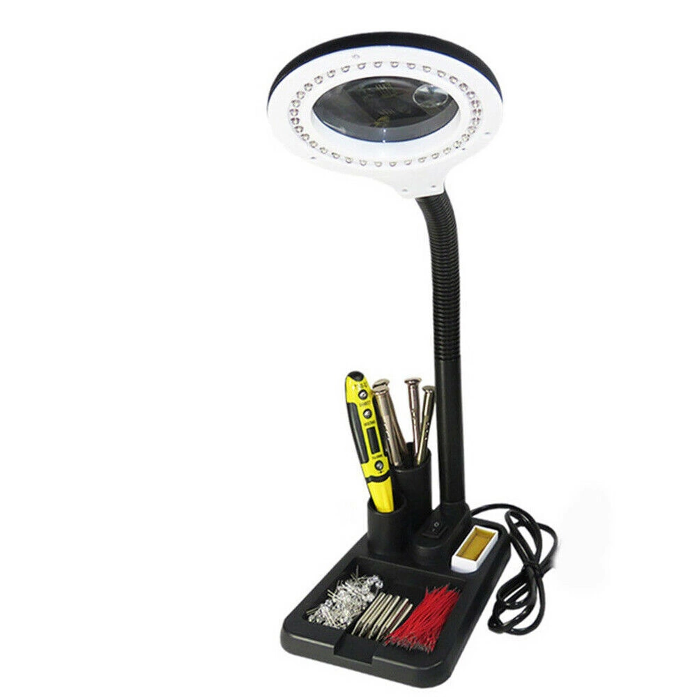 -esnek 5x /10x,40 Led Işıklı Büyüteç ,lamba Büyüteç Okuma, Çalışma Lehim Masa Lambası A808 ( Lisinya ) -esnek 5x /10x,40 Led Işıklı Büyüteç ,lamba Büyüteç Okuma, Çalışma Lehim Masa Lambası A808 ( Lisinya )