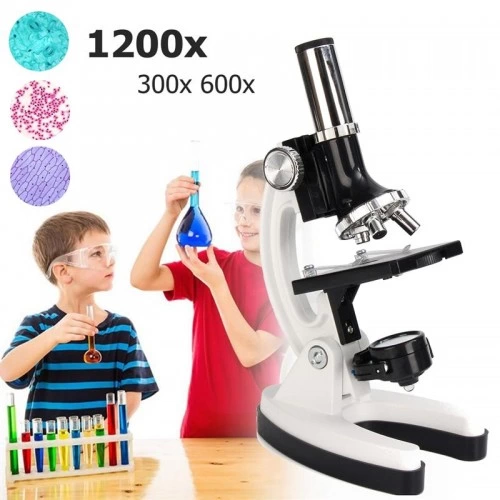 -mikroskop Taşınabilir Set 28 Parça Eğitim Mikroskop Kiti 300x 600x Ve 1200x Çocuklara ( Lisinya ) -mikroskop Taşınabilir Set 28 Parça Eğitim Mikroskop Kiti 300x 600x Ve 1200x Çocuklara ( Lisinya )