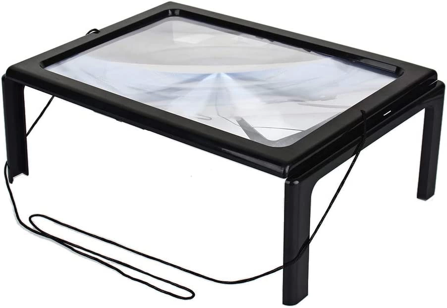 -yaşlılar İçin A4 Boyutu Masa Tipi Işıklı Okuma Büyüteç Th-275205b ( Lisinya ) -yaşlılar İçin A4 Boyutu Masa Tipi Işıklı Okuma Büyüteç Th-275205b ( Lisinya )