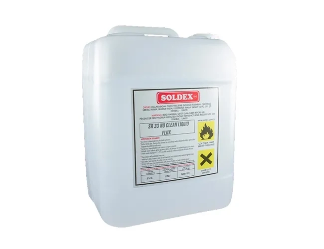 No Clean Flux 5 Lt Sr33 - Temizleme Gerektirmeyen Lehim Suları ( Lisinya )
