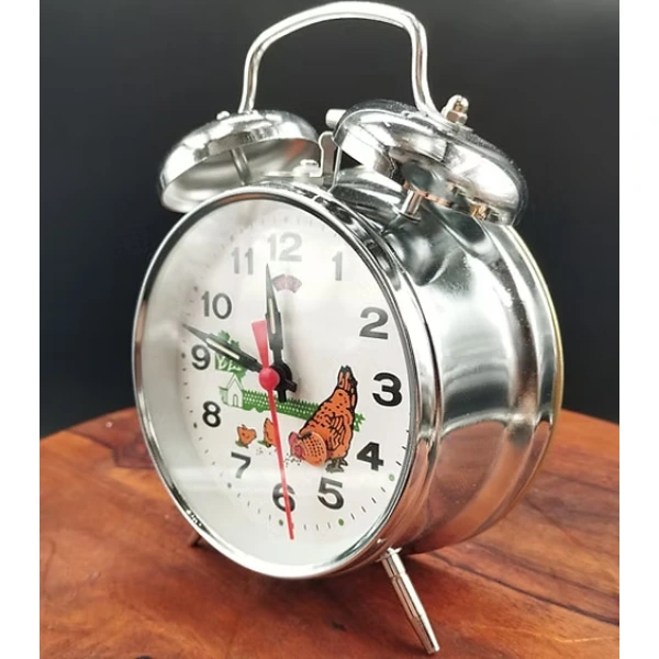 Nostaljik Kurmalı Horozlu Çalar Saat Büyük Boy ( Lisinya ) Nostaljik Kurmalı Horozlu Çalar Saat Büyük Boy ( Lisinya )