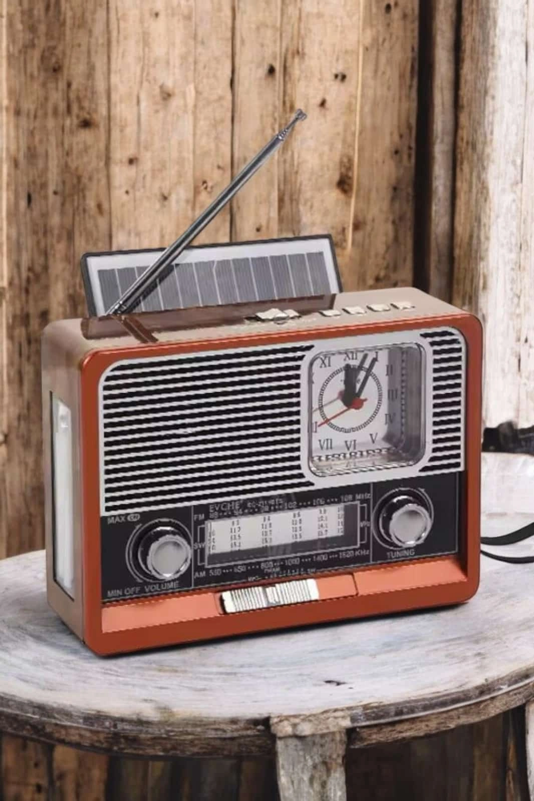 Nostaljik Radyo Usb,aux Ve Sd Kart Girişli Bluetooth Bağlantılı ( Lisinya )