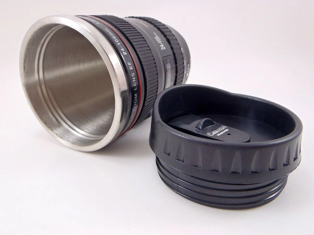 Objektif Görünümlü Termos Bardak ( Lisinya )