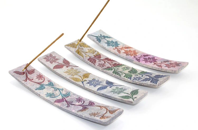 Obsidian Taşı Kayık Tütsülük ( Lisinya )