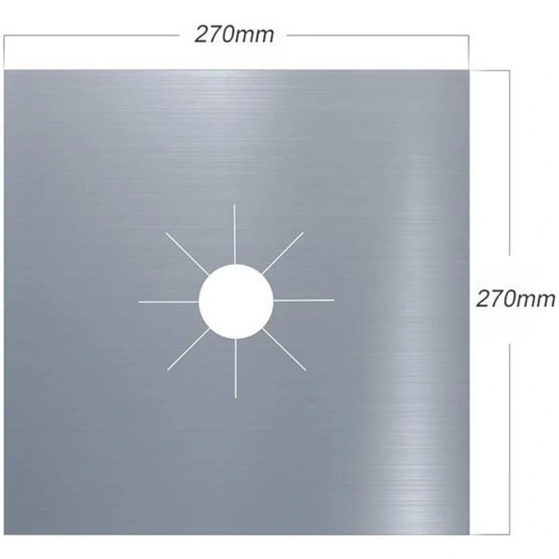 Ocak Koruyucu Alüminyum Ped Seti 4 Adet ( Lisinya ) Ocak Koruyucu Alüminyum Ped Seti 4 Adet ( Lisinya )