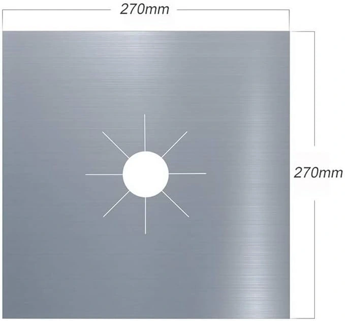 Ocak Koruyucu Alüminyum Ped Seti 5 Adet ( Lisinya ) Ocak Koruyucu Alüminyum Ped Seti 5 Adet ( Lisinya )