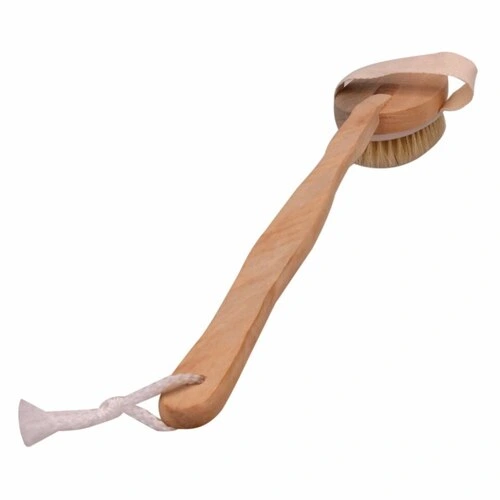 Organik Doğal At Kılı Banyo Fırçası ( Lisinya )