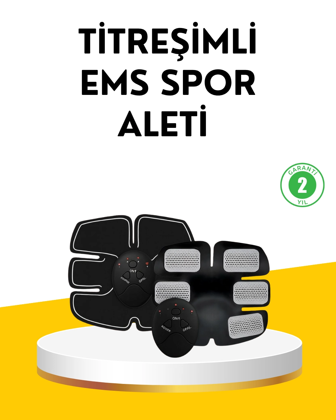 Orijinal 2025 Ems Titreşimli Kas Çalıştırma Cihazı Evde Spor İçin A Kalite ( Lisinya )