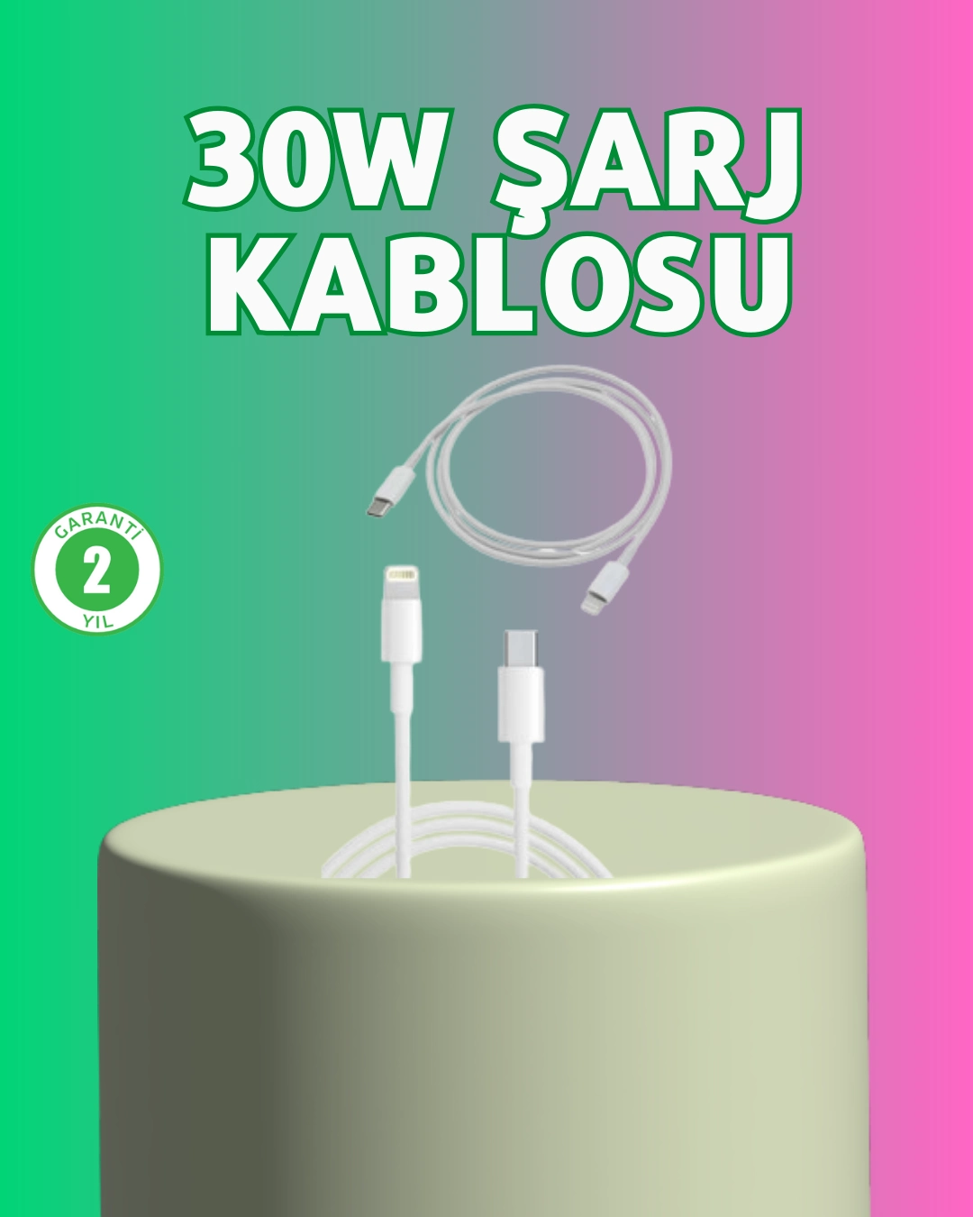 Orijinal Kalite 30w Type-c Lightning Hızlı Şarj Kablosu – 1.2m Dayanıklı ( Lisinya ) Orijinal Kalite 30w Type-c Lightning Hızlı Şarj Kablosu – 1.2m Dayanıklı ( Lisinya )