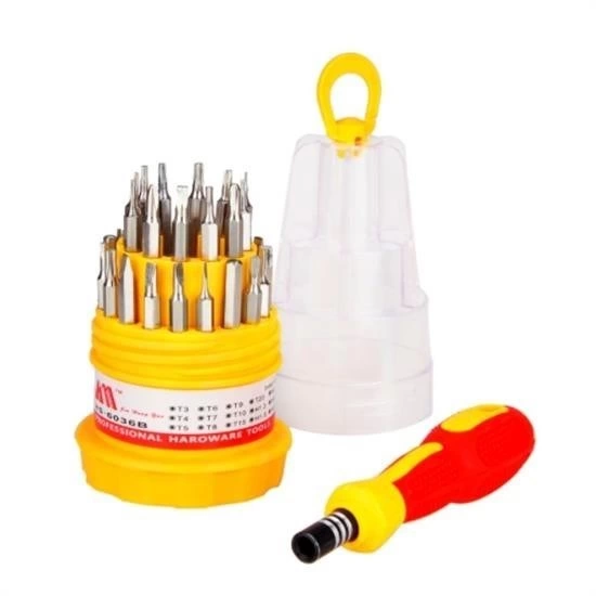 Orta 31 Parça Hassas Tornavida Bits Uç Seti Yumurta Tornavida ( Lisinya ) Orta 31 Parça Hassas Tornavida Bits Uç Seti Yumurta Tornavida ( Lisinya )