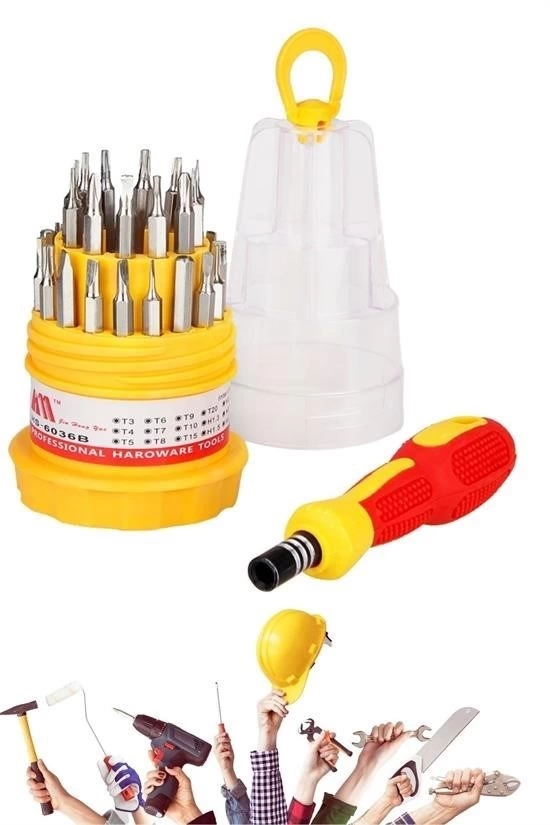 Orta 31 Parça Hassas Tornavida Bits Uç Seti Yumurta Tornavida ( Lisinya ) Orta 31 Parça Hassas Tornavida Bits Uç Seti Yumurta Tornavida ( Lisinya )