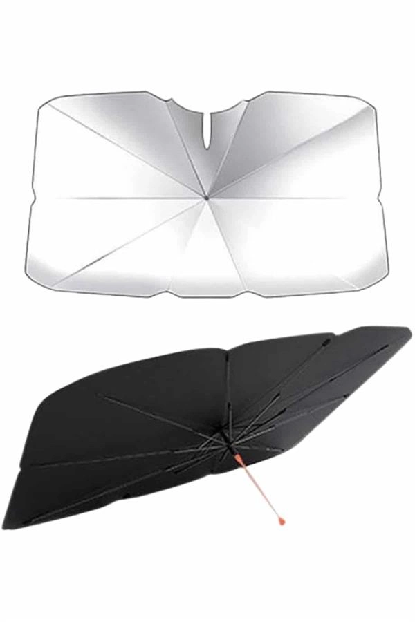 Oto Ön Cam Güneşliği Otomatik Katlanabilir Gölgelik Oto Cam Şemsiye ( Lisinya )