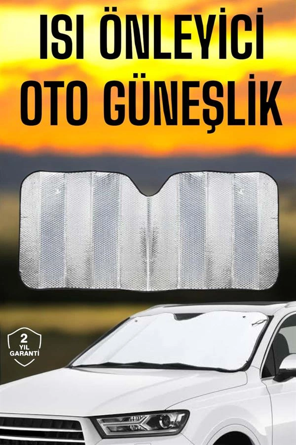 Oto Güneşlik Isı Önleyici Tüm Araçlara Uyumlu Uv Işınlarına Karşı ( Lisinya )