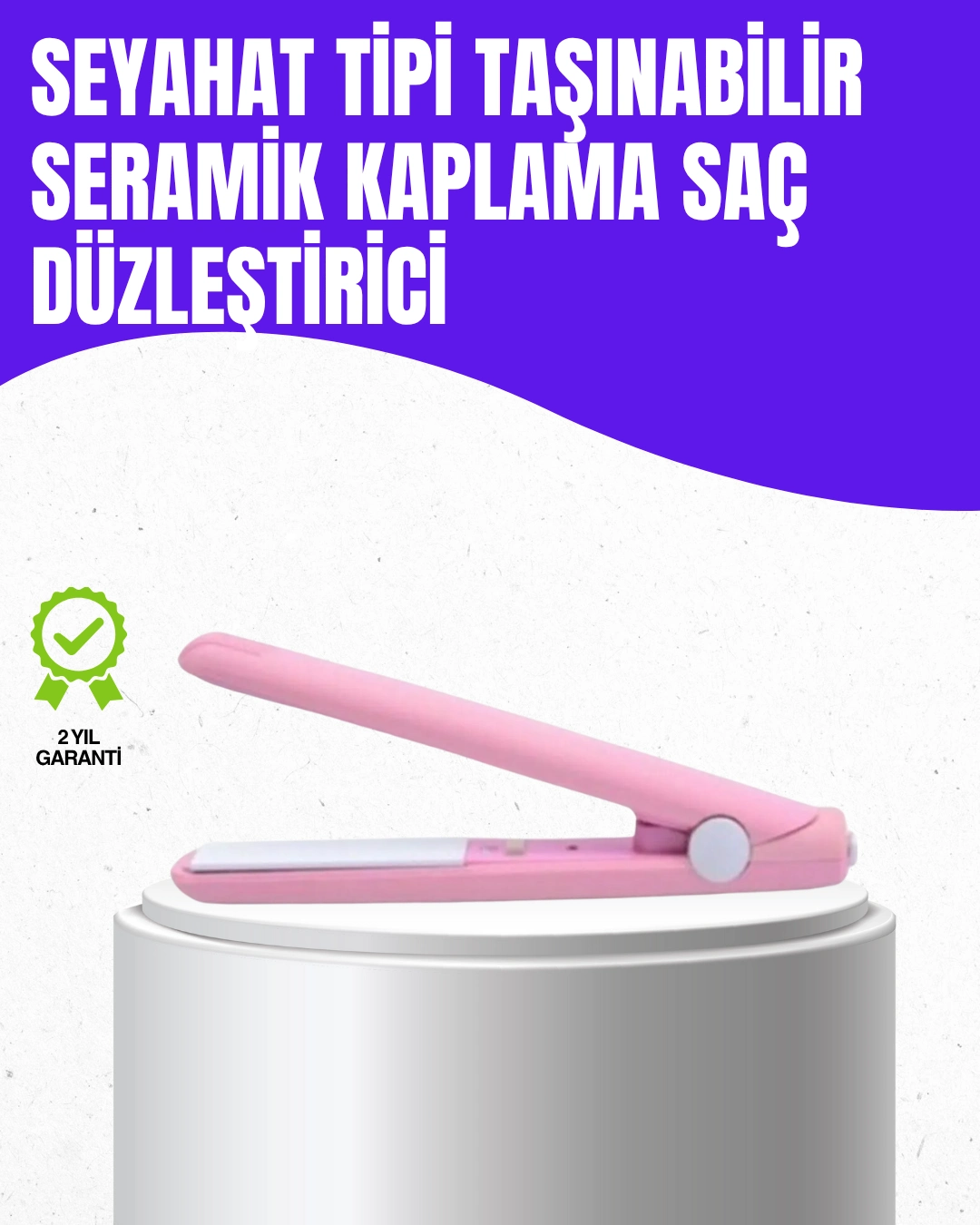 Otomatik Güç Ayarlı, Yaylı Sistemli Kısa Saç Kıvırıcı – Çekmeden Ve Kırmadan Şekillendirme ( Lisinya )