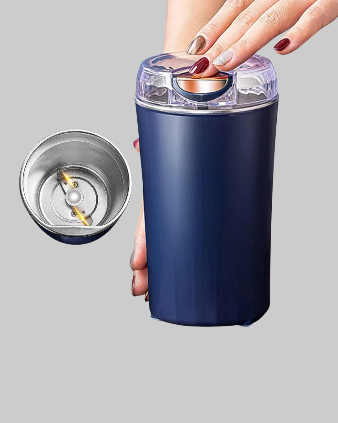 Otomatik Kahve Ve Baharat Öğütücü Paslanmaz Çelik Yedek Bıçaklı ( Lisinya )