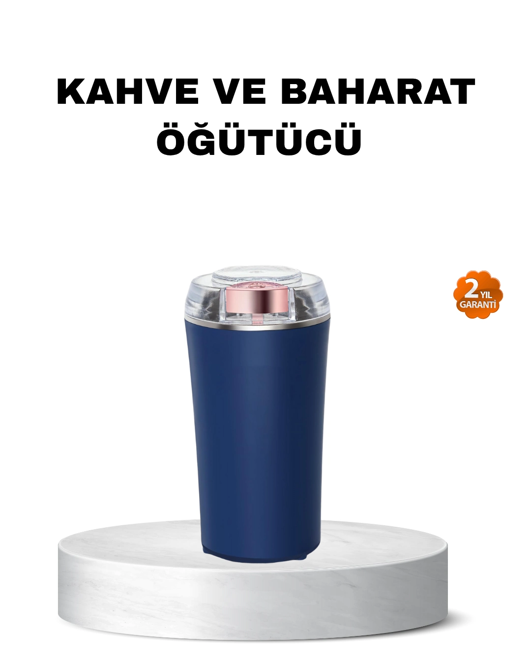 Otomatik Paslanmaz Çelik Kahve Ve Baharat Öğütücü ( Lisinya )