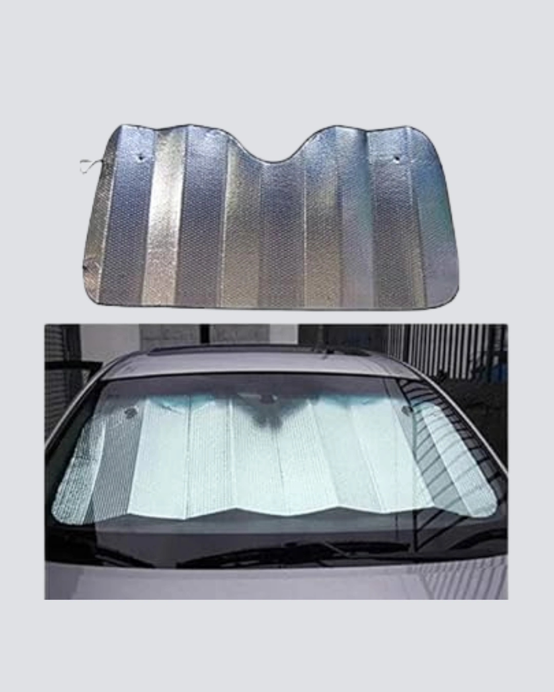 Otomobil Güneşliği – Katlanabilir Tasarım Ve Süngerli Isı Yalıtımı ( Lisinya )