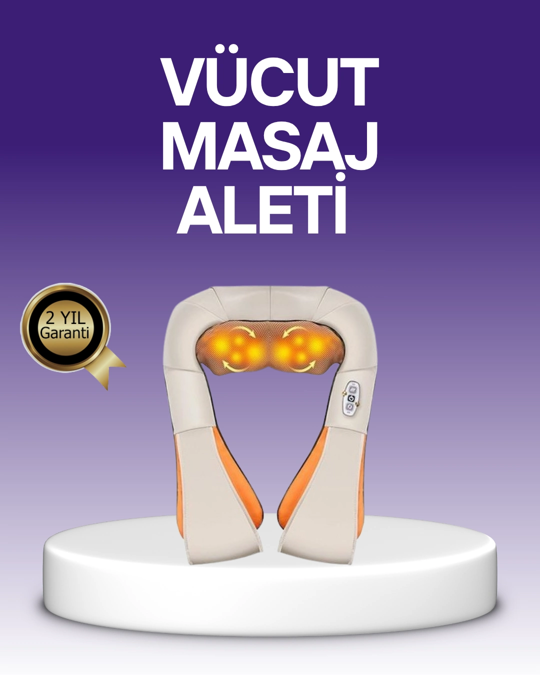 Ovmalı Boyun Ve Sırt Masaj Cihazı ( Lisinya )